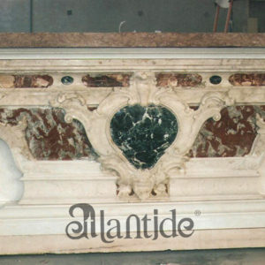 Altar before processing