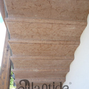 Particolare della scala massello - Rif. 068
